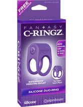 Anillo Fantasy C- Ringz Silicone Duo-Ring - Cake Sex Shop